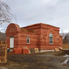 Строительство Храма Сергия Радонежского в поселке ГРЭС