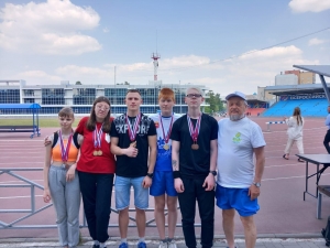 13 медалей завоевали троичане на чемпионате и первенстве Челябинской области по легкой атлетике среди спортсменов с нарушениями зрения