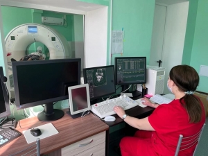 В больнице работает новый компьютерный томограф