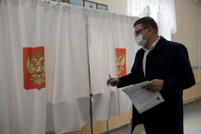 Губернатор Челябинской области Алексей Текслер в первый день голосования, 17 сентября, принял участие в выборах депутатов Госдумы