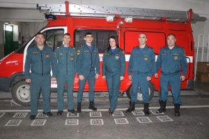 В Троицком пожарно-спасательном отряде служат сотрудники разных национальностей