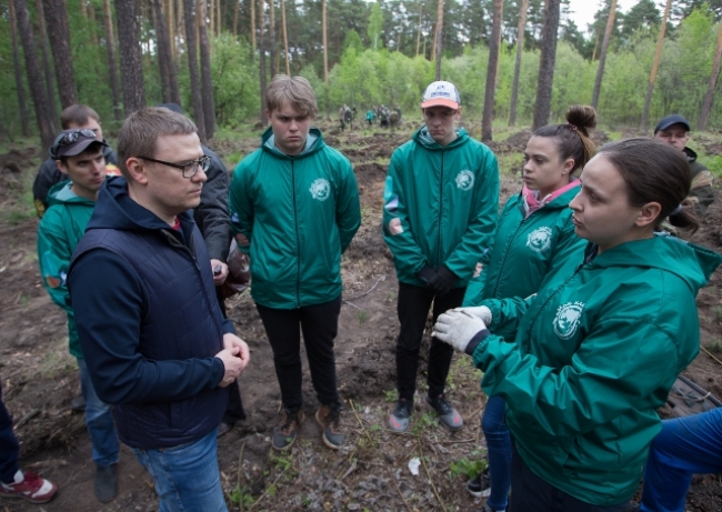 Глава региона присоединился к акции  «Всероссийский день посадки леса»