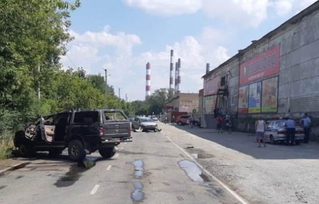 Столкновение автомобилей на автодороге Троицк-ГРЭС