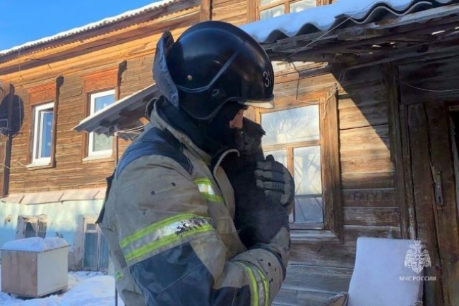 Произошло возгорание в жилом доме по улице Климова