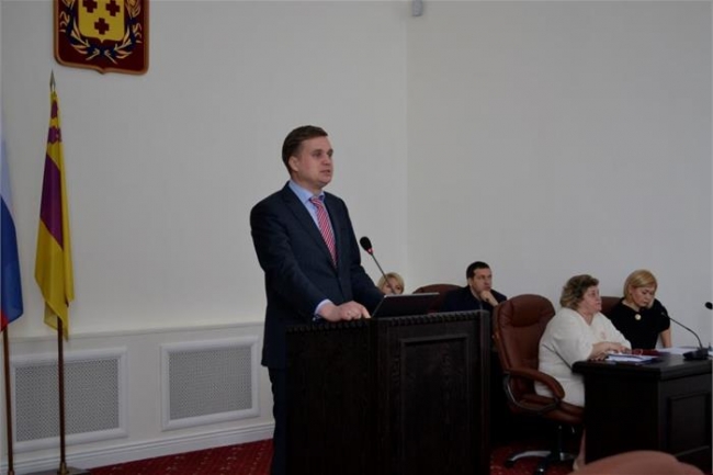 Александр Виноградов выступил с отчетом о работе администрации за 2017 год