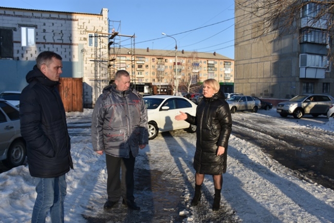 Исполняющий полномочия главы города Елена Василяускене провела очередной объезд по городу