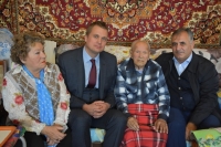 Александр Виноградов поздравил Людвига Куцевича со 107-летием