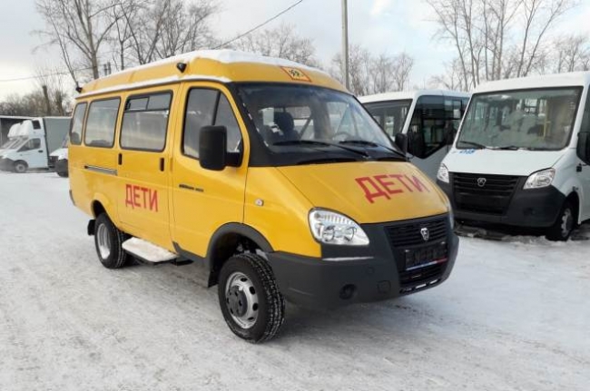 Троицк получил два  новых школьных автобуса