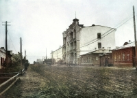 Так когда-то выглядела улица им. Климова после дождя (sandyfoto.ru)