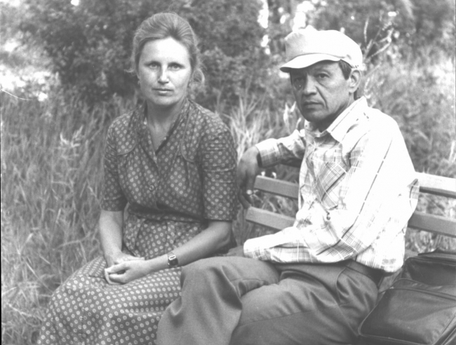 Рустам и Надежда Валеевы в санатории «Солнечный» в 1985 году