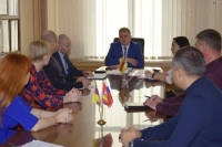 Александр Виноградов встретился с профсоюзными лидерами