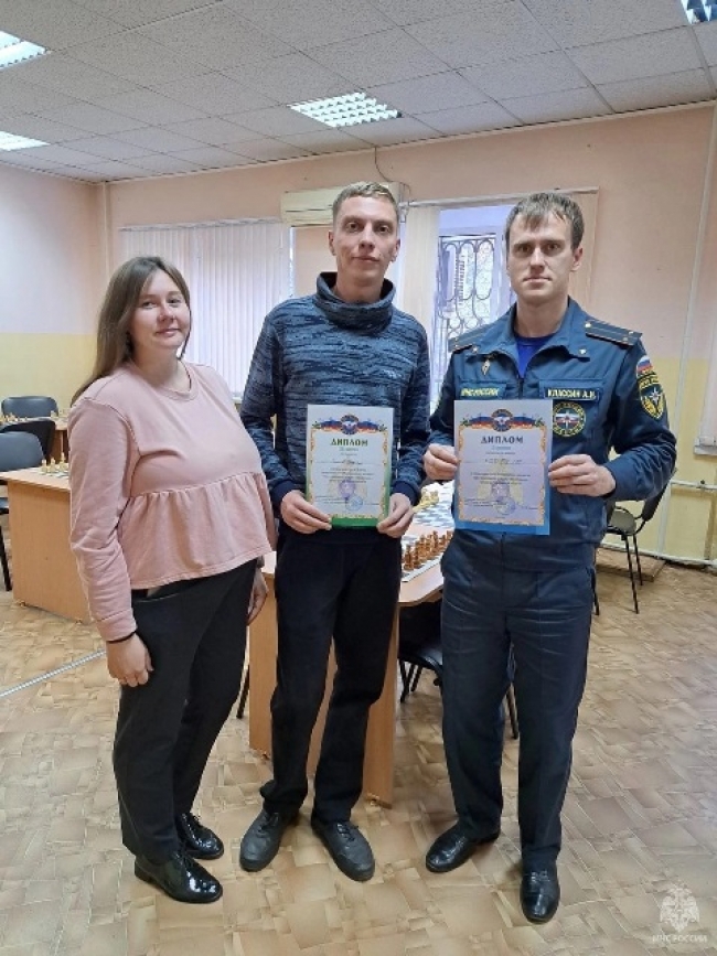 17 октября прошел шахматный турнир территориального пожарно-спасательного гарнизона Челябинской область.