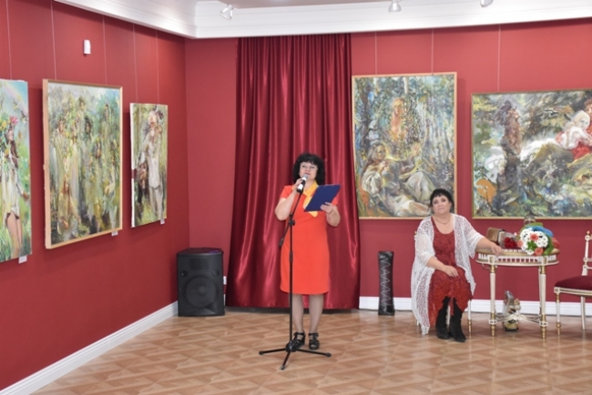 В Троицке состоялось открытие выставки живописи
