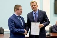 Александру Виноградову вручили благодарственное письмо от губернатора Челябинской области