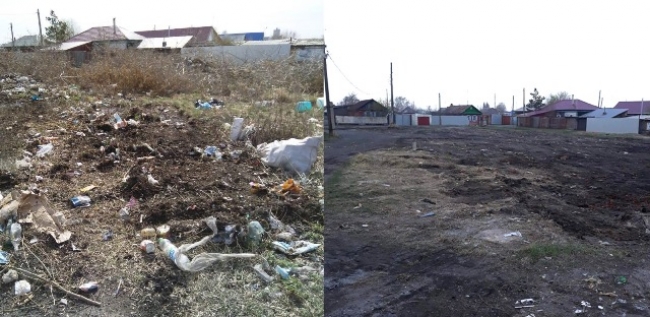 В Троицке активно вывозят мусор и очищают контейнерные площадки