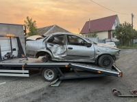 Лихач уходил от полицейской погони и врезался в дом